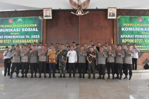 Bupati Karanganyar Ingatkan Pentingnya Tiga Pilar Tingkat Kecamatan hingga Desa